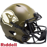 Arizona Cardinals Helmet Riddell Authentic Full Size Speed Style Salute To Service 2022