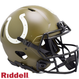 Indianapolis Colts Helmet Riddell Authentic Full Size Speed Style Salute To Service 2022