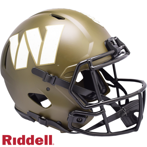 Washington Commanders Helmet Riddell Authentic Full Size Speed Style Salute To Service 2022