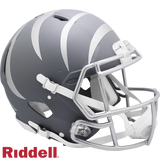 Cincinnati Bengals Helmet Riddell Authentic Full Size Speed Style Slate Alternate
