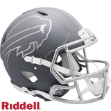 Buffalo Bills Helmet Riddell Authentic Full Size Speed Style Slate Alternate