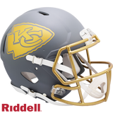 Kansas City Chiefs Helmet Riddell Authentic Full Size Speed Style Slate Alternate