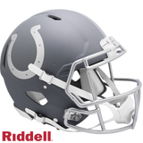 Indianapolis Colts Helmet Riddell Authentic Full Size Speed Style Slate Alternate