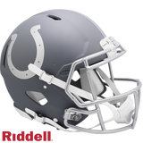 Indianapolis Colts Helmet Riddell Authentic Full Size Speed Style Slate Alternate