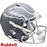 Philadelphia Eagles Helmet Riddell Authentic Full Size Speed Style Slate Alternate