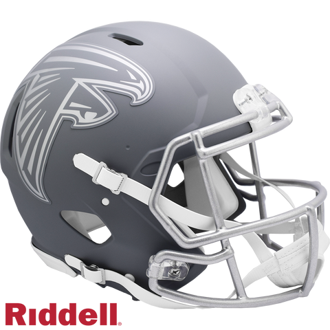 Atlanta Falcons Helmet Riddell Authentic Full Size Speed Style Slate Alternate