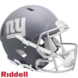New York Giants Helmet Riddell Authentic Full Size Speed Style Slate Alternate