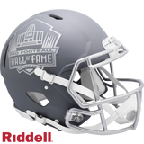 NFL Hall of Fame Helmet Riddell Authentic Full Size Speed Style Slate Alternate