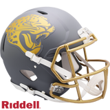 Jacksonville Jaguars Helmet Riddell Authentic Full Size Speed Style Slate Alternate