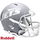 New York Jets Helmet Riddell Authentic Full Size Speed Style Slate Alternate 2024