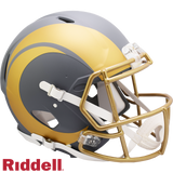Los Angeles Rams Helmet Riddell Authentic Full Size Speed Style Slate Alternate