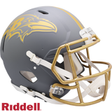 Baltimore Ravens Helmet Riddell Authentic Full Size Speed Style Slate Alternate