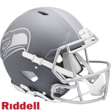 Seattle Seahawks Helmet Riddell Authentic Full Size Speed Style Slate Alternate