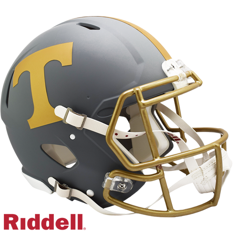 Tennessee Volunteers Helmet Riddell Authentic Full Size Speed Style Slate Alternate