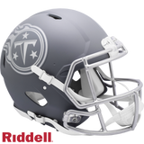 Tennessee Titans Helmet Riddell Authentic Full Size Speed Style Slate Alternate