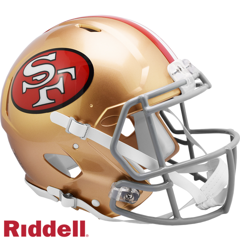 San Francisco 49ers Helmet Riddell Authentic Full Size Speed Style 1964 1995 T/B Special Order