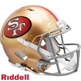 San Francisco 49ers Helmet Riddell Authentic Full Size Speed Style 1964-1995 T/B Special Order