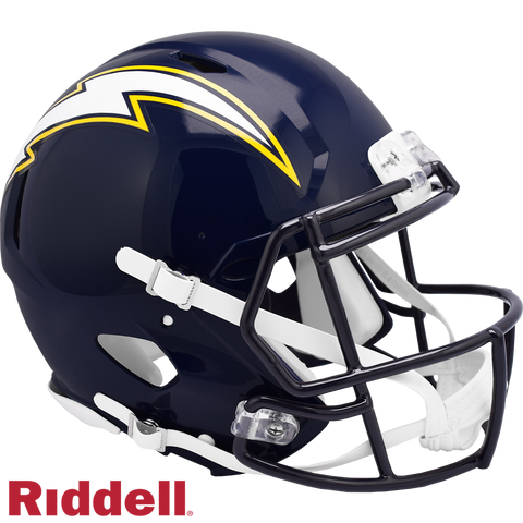 Los Angeles Chargers Helmet Riddell Authentic Full Size Speed Style 1988-2006 T/B Special Order