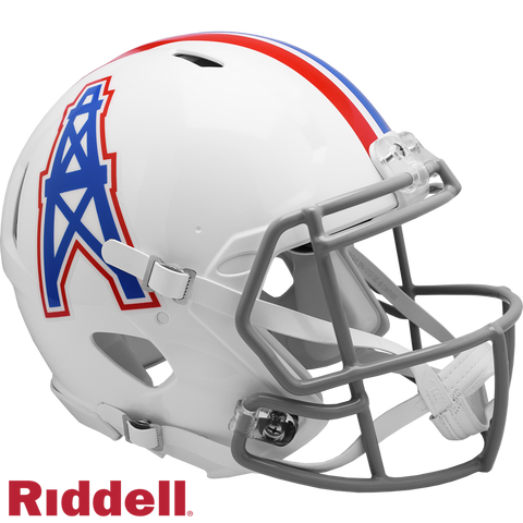Houston Oilers Helmet Riddell Authentic Full Size Speed Style 1975 1980 T/B Special Order