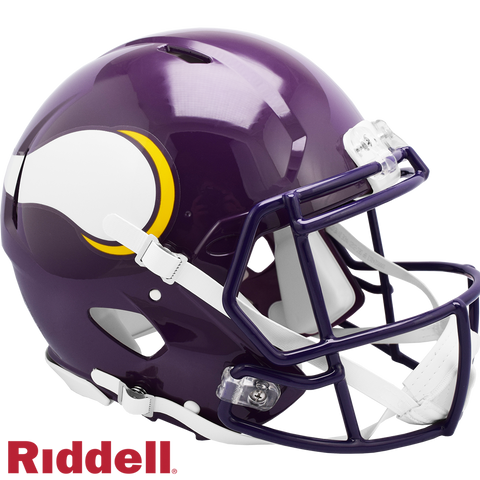 Minnesota Vikings Helmet Riddell Authentic Full Size Speed Style 1983 2001 T/B Special Order