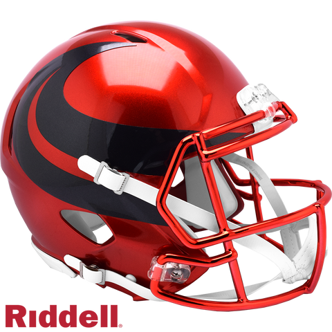 Houston Texans Helmet Riddell Authentic Full Size Speed Style On-Field Alternate 2024 #1 - Special Order