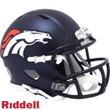 Denver Broncos Helmet Riddell Replica Mini Speed Style 2024
