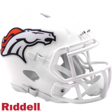 Denver Broncos Helmet Riddell Replica Mini Speed Style On-Field Alternate 2024