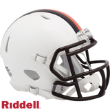 Cleveland Browns Helmet Riddell Replica Mini Speed Style On-Field Alternate 2023 White Out