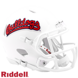 Fresno State Bulldogs Helmet Riddell Replica Mini Speed Style Harvest Design White Design