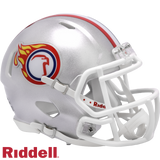 Liberty Flames Helmet Riddell Replica Mini Speed Style Silver Eagle Design