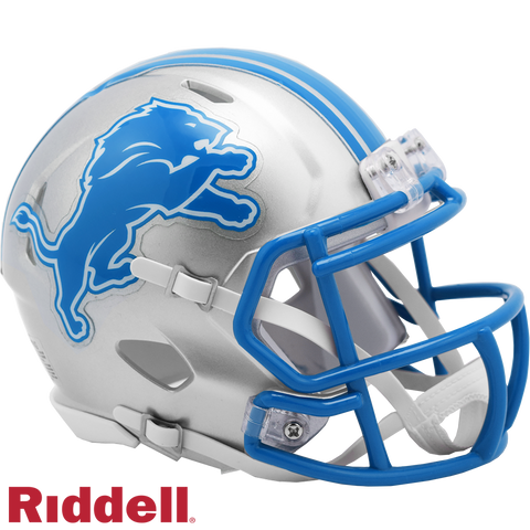 Detroit Lions Helmet Riddell Replica Mini Speed Style 2024