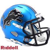 Detroit Lions Helmet Riddell Replica Mini Speed Style On-Field Alternate 2024