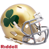 Notre Dame Fighting Irish Helmet Riddell Replica Mini Speed Style Shamrock