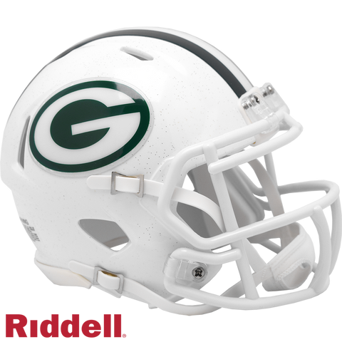 Green Bay Packers Helmet Riddell Replica Mini Speed Style On-Field Alternate 2024
