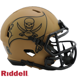 Tampa Bay Buccaneers Helmet Riddell Replica Mini Speed Style Salute To Service 2023