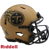 Tennessee Titans Helmet Riddell Replica Mini Speed Style Salute To Service 2023