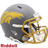 Denver Broncos Helmet Riddell Replica Mini Speed Style Slate Alternate 2024