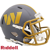 Washington Commanders Helmet Riddell Replica Mini Speed Style Slate Alternate