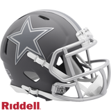 Dallas Cowboys Helmet Riddell Replica Mini Speed Style Slate Alternate