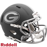 Georgia Bulldogs Helmet Riddell Replica Mini Speed Style Slate Alternate
