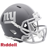 New York Giants Helmet Riddell Replica Mini Speed Style Slate Alternate
