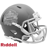 NFL Hall of Fame Helmet Riddell Replica Mini Speed Style Slate Alternate