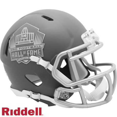 NFL Hall of Fame Helmet Riddell Replica Mini Speed Style Slate Alternate