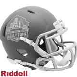 NFL Hall of Fame Helmet Riddell Replica Mini Speed Style Slate Alternate