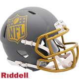 NFL Shield Helmet Riddell Replica Mini Speed Style Slate Alternate