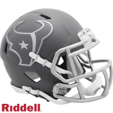 Houston Texans Helmet Riddell Replica Mini Speed Style Slate Alternate