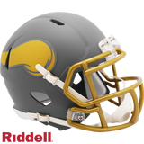 Minnesota Vikings Helmet Riddell Replica Mini Speed Style Slate Alternate