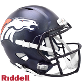 Denver Broncos Helmet Riddell Replica Full Size Speed Style 2024