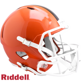 Cleveland Browns Helmet Riddell Replica Full Size Speed Style 2024