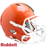 Cleveland Browns Helmet Riddell Replica Full Size Speed Style 2024